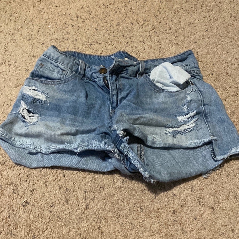 jean shorts size 7